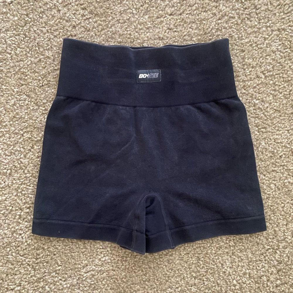 Bo+Tee High Waisted Workout Shorts